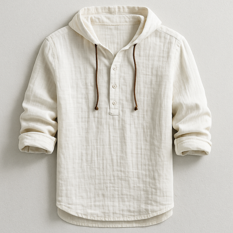 Yves Paris™ | Chemise de luxe avec capuche