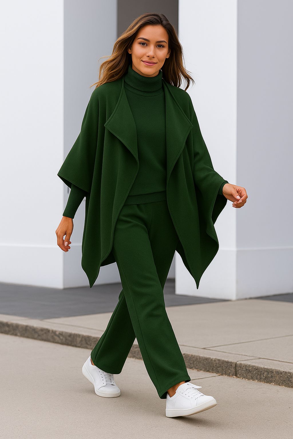 Ensemble gilet, pull et pantalon